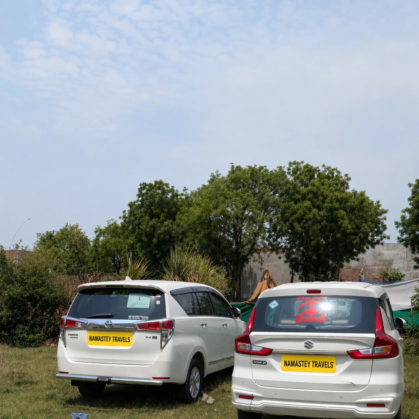 Namastey Travels branded fleet