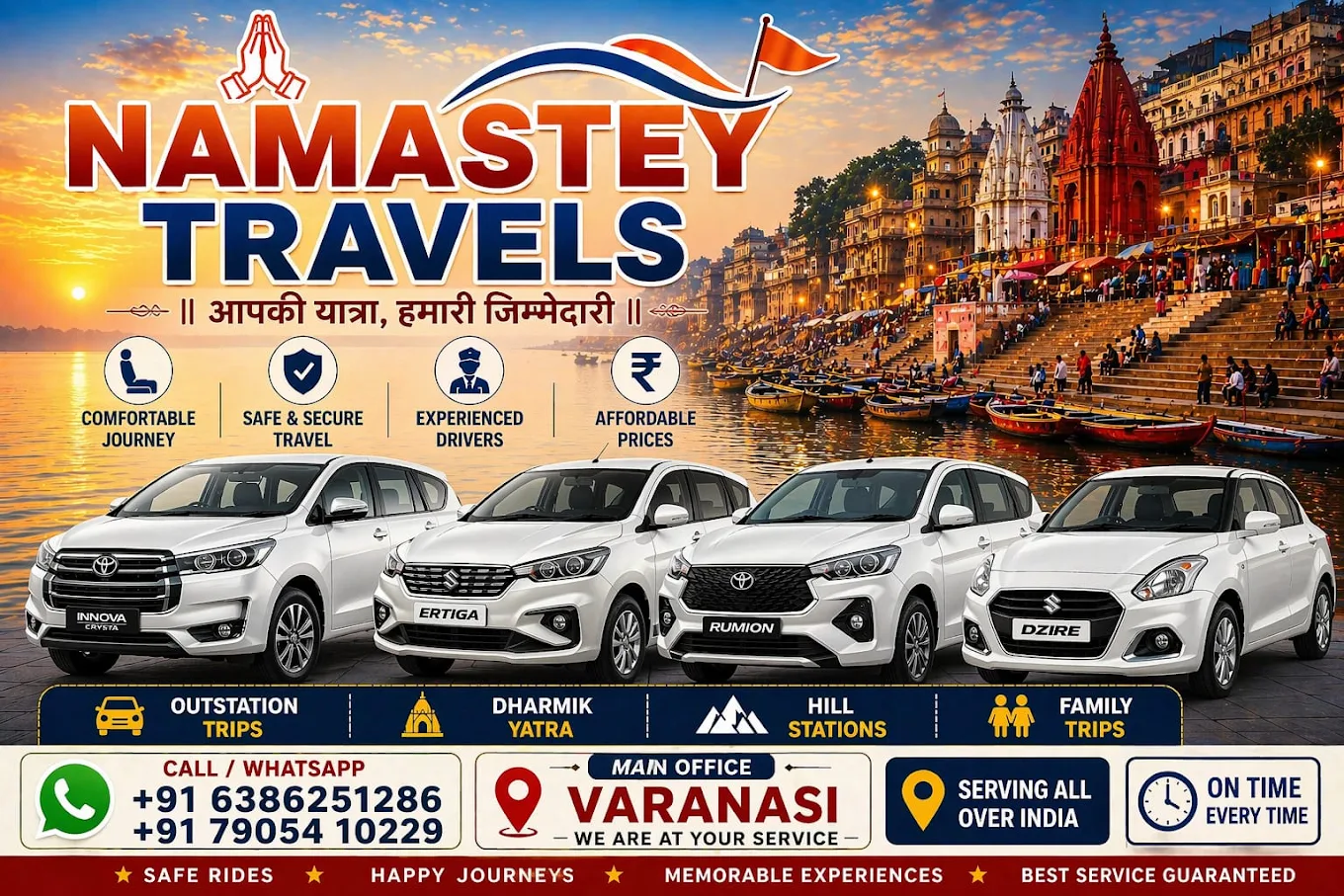 Namastey Travels — comfortable, safe and affordable travel across India